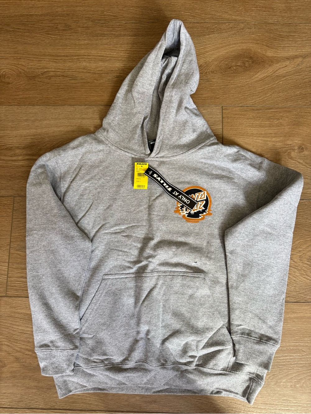 Gray Boy’s Hooded Santa Cruz Sweatshirt
